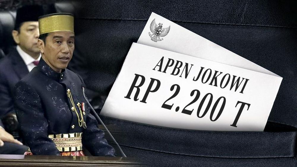 APBN Jokowi Rp 2.200 Triliun