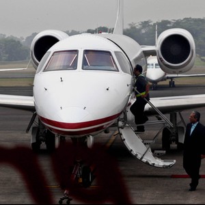 Berapa Biaya Mudik Mewah Pakai Jet Pribadi?