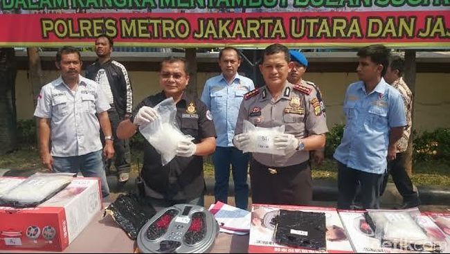 Begini Cara Pelaku Sembunyikan Sabu 16 Kg di Alat Refleksi