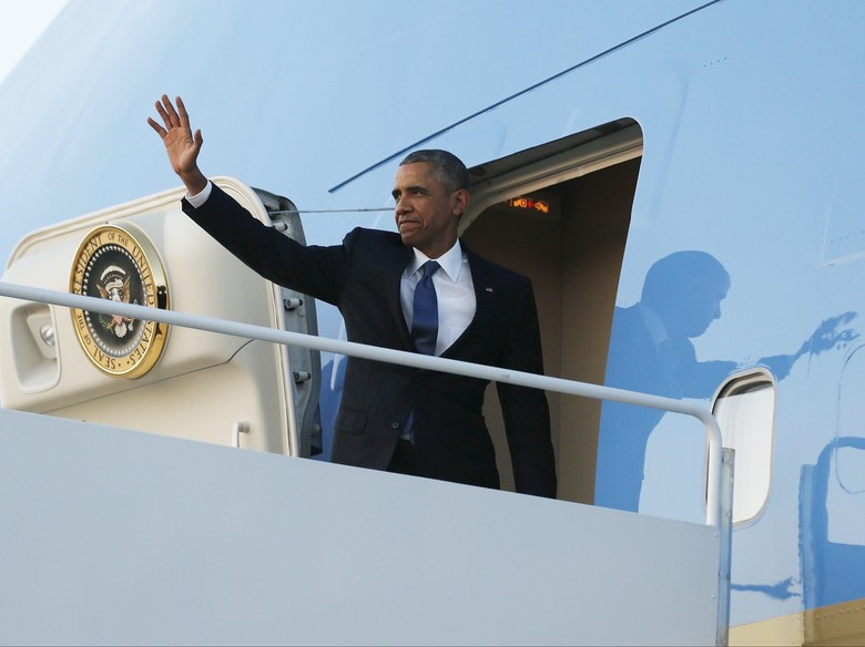 Obama Dijadwalkan Mendarat di Bandara Halim Hari Ini