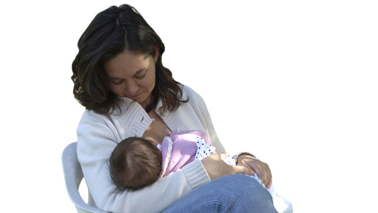 Ilustrasi kebiasaan anak saat menyusu/ Foto: Thinkstock Ilustrasi kebiasaan anak saat menyusu/ Foto: Thinkstock