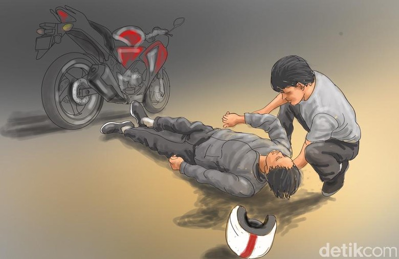 Pengemudi dan Penumpang Motor Tewas Terlindas Mobil di Bandung Pengemudi dan Penumpang Motor Tewas Terlindas Mobil di Bandung
