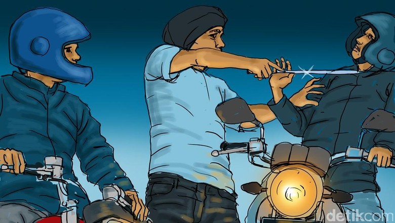 Polisi Tangkap 2 Pelaku Begal yang Sering Beraksi di Pasar Kemis Polisi Tangkap 2 Pelaku Begal yang Sering Beraksi di Pasar Kemis