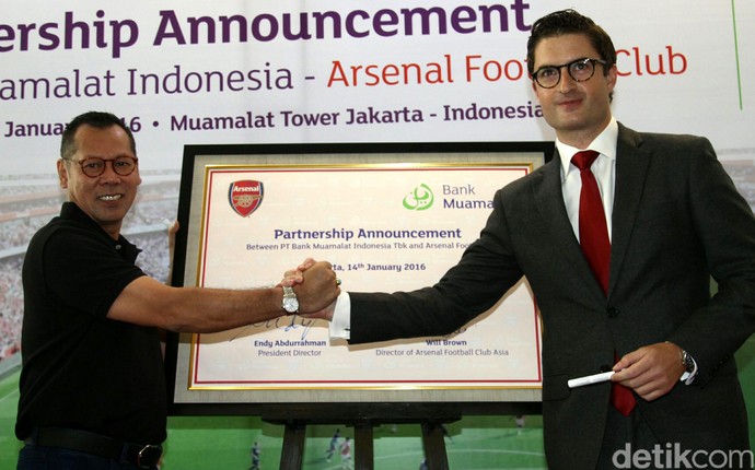 Bank Muamalat Gandeng Arsenal