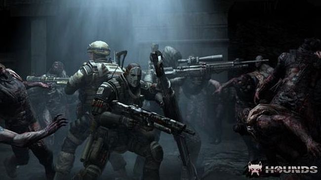 Hounds: Bumi Krisis, Manusia Perangi Alien Bengis Hounds: Bumi Krisis, Manusia Perangi Alien Bengis
