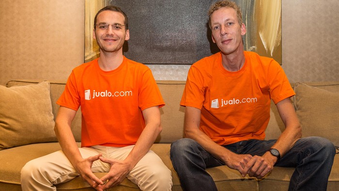 Chaim Fetter dan Remco Lupker Foto: Jualo Chaim Fetter dan Remco Lupker Foto: Jualo