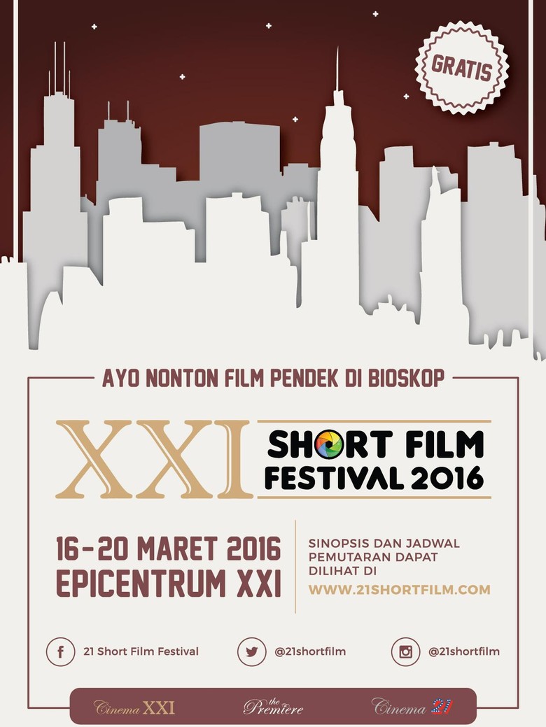 Jangan Lewatkan! Festival Film Pendek di Bioskop Hingga 20 Maret Jangan Lewatkan! Festival Film Pendek di Bioskop Hingga 20 Maret
