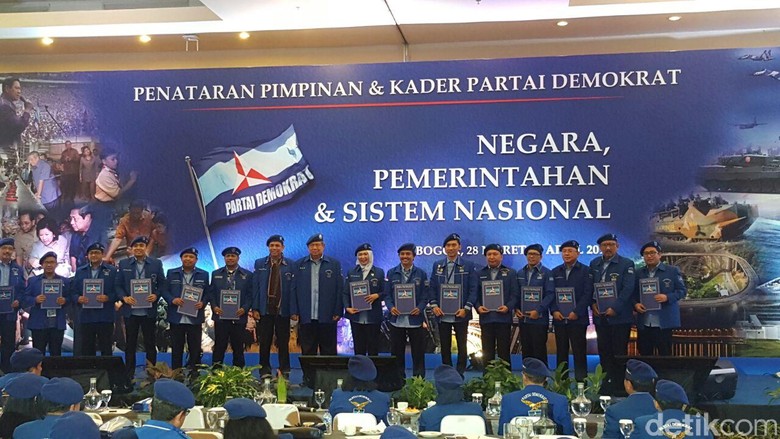 Hasil Rakernas, Demokrat Usung Kader Partai di Pilpres 2019