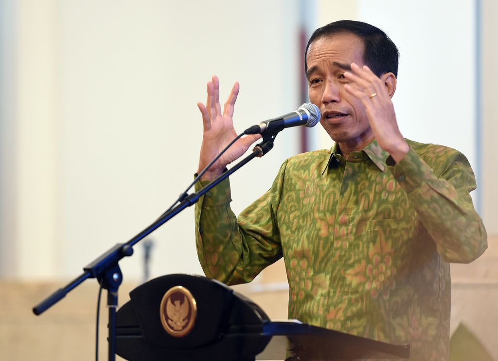 Heboh!! Jokowi Buka Pidato Musrenbangnas dengan Nada Tinggi