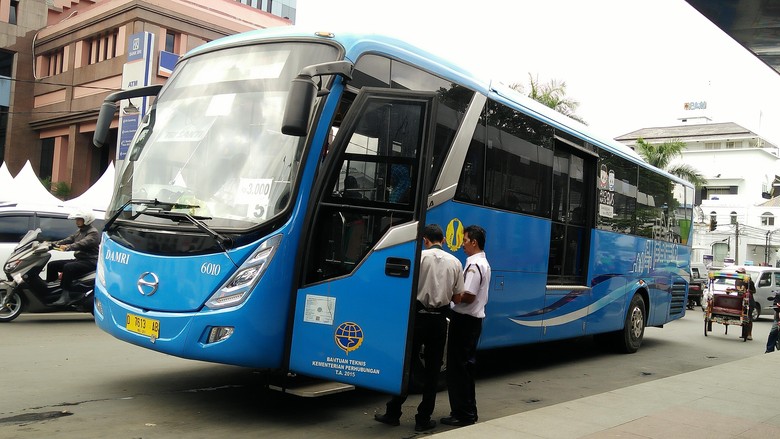 Jadwal Keberangkatan Bus Damri Kota Padang - BIM 2017