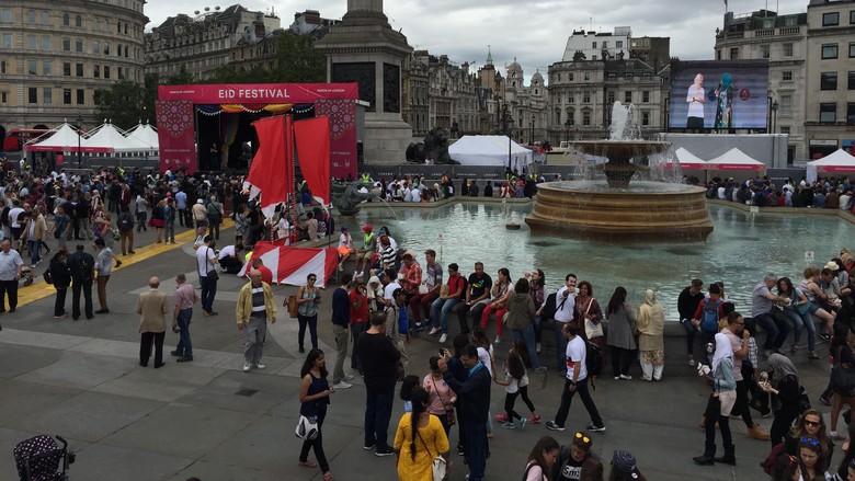 Ilustrasi Trafalgar Square (Foto: Adhie Ichsan/detikcom) Ilustrasi Trafalgar Square (Foto: Adhie Ichsan/detikcom)