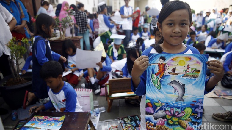 1000 Gambar Sunda Kelapa di Hari Anak Nasional