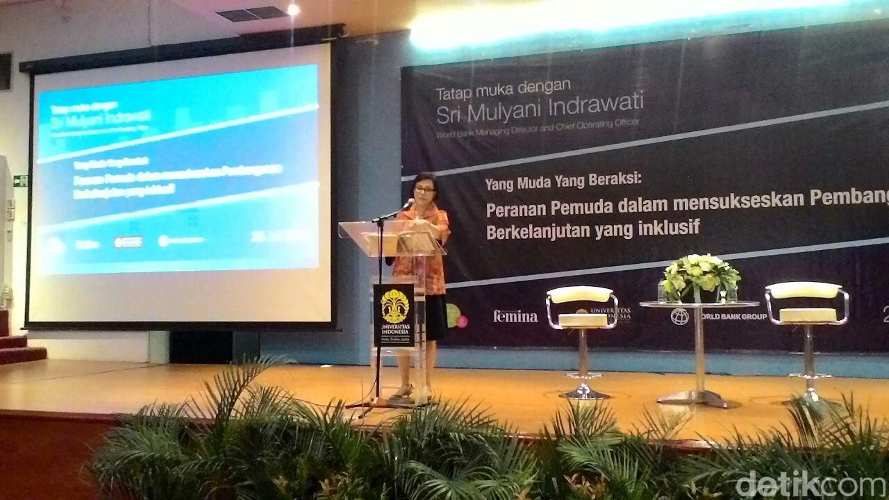 Ini Pidato Lengkap Sri Mulyani di Kampus UI Hari Ini