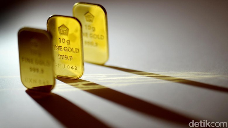 Turun Rp 1.000, Harga Emas Antam Rp 590.000/Gram Turun Rp 1.000, Harga Emas Antam Rp 590.000/Gram