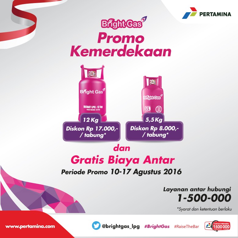 Peringati Hari Kemerdekaan RI Ke-71, Pertamina Beri Promo 