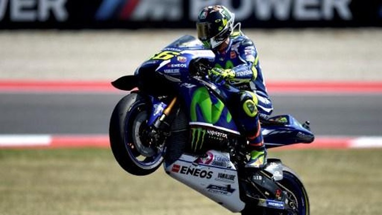 Rossi Sempat Khawatir Tak Dapat Posisi Start Depan Rossi Sempat Khawatir Tak Dapat Posisi Start Depan