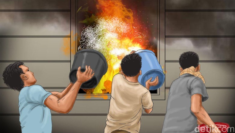 Kebakaran di Nusantara II DPR Diduga Akibat Korsleting Listrik