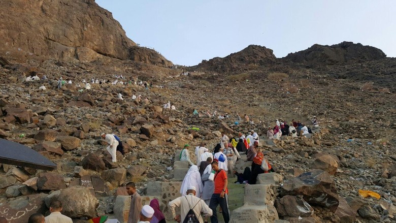 Foto: Kawasan Jabal Nur (Rachmadin Ismail/detikcom) Foto: Kawasan Jabal Nur (Rachmadin Ismail/detikcom)