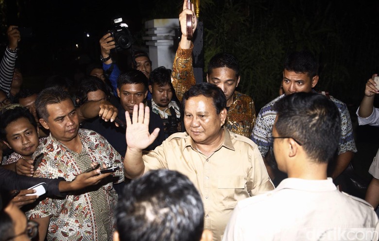 Prabowo Segera Umumkan Cagub-Cawagub Gerindra-PKS