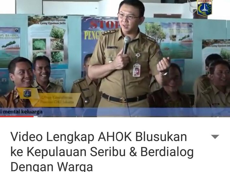 Ini Video Utuh Ahok Pidato Singgung Surat Al Maidah 51 yang Jadi Polemik Ini Video Utuh Ahok Pidato Singgung Surat Al Maidah 51 yang Jadi Polemik