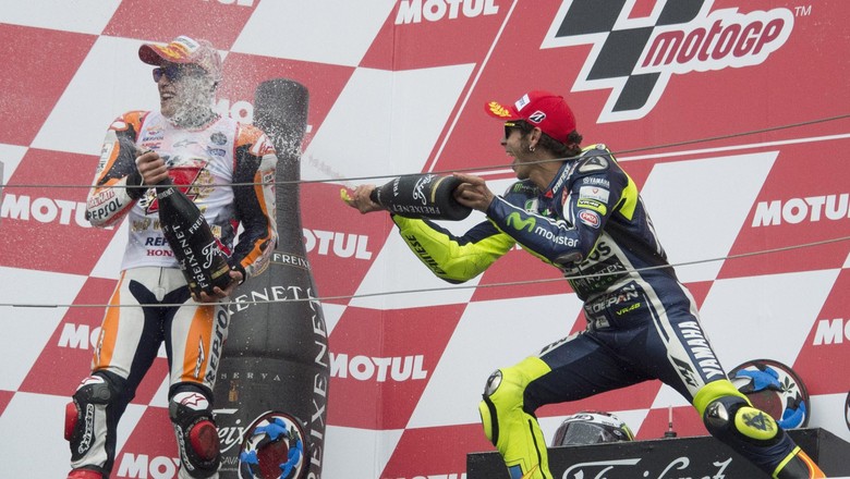Mereka yang Jadi Juara Dunia di Motegi: Stoner, Rossi, dan Marquez Mereka yang Jadi Juara Dunia di Motegi: Stoner, Rossi, dan Marquez