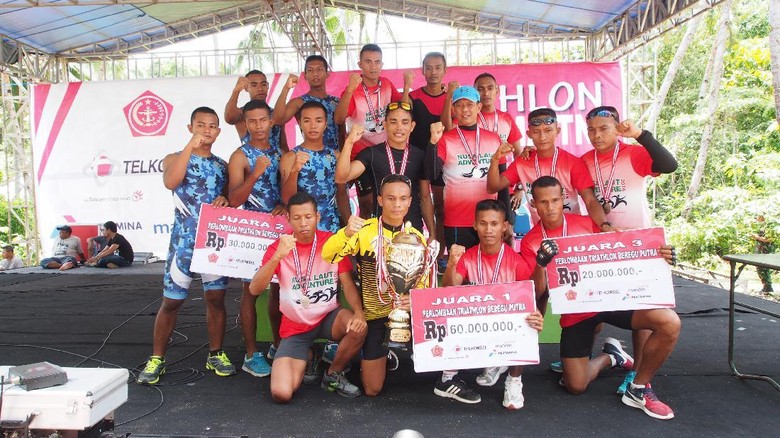 Antusiasme Peserta Triathlon Nusa Laut Adventure 2016 Antusiasme Peserta Triathlon Nusa Laut Adventure 2016