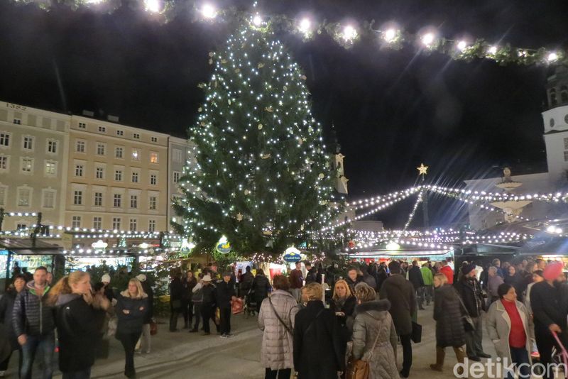 Meriahnya Pasar Malam Natal di Salzburg