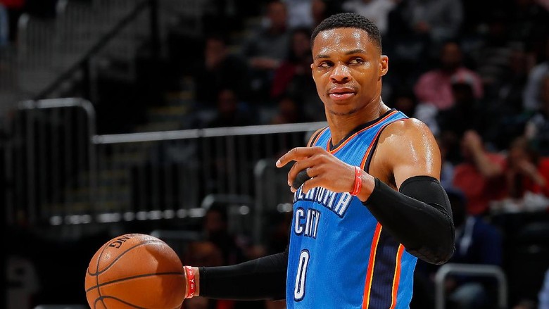 Westbrook Bikin Rekor Triple-double, Thunder Pastikan Tiket Playoff Westbrook Bikin Rekor Triple-double, Thunder Pastikan Tiket Playoff