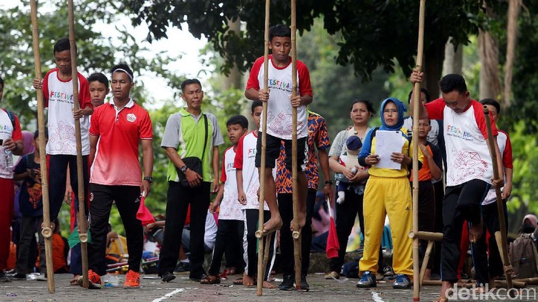 Nostalgia di Festival Permainan Tradisional Indonesia