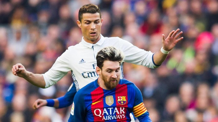 Ronaldo vs Messi (Foto: Alex Caparros/Getty Images) Ronaldo vs Messi (Foto: Alex Caparros/Getty Images)