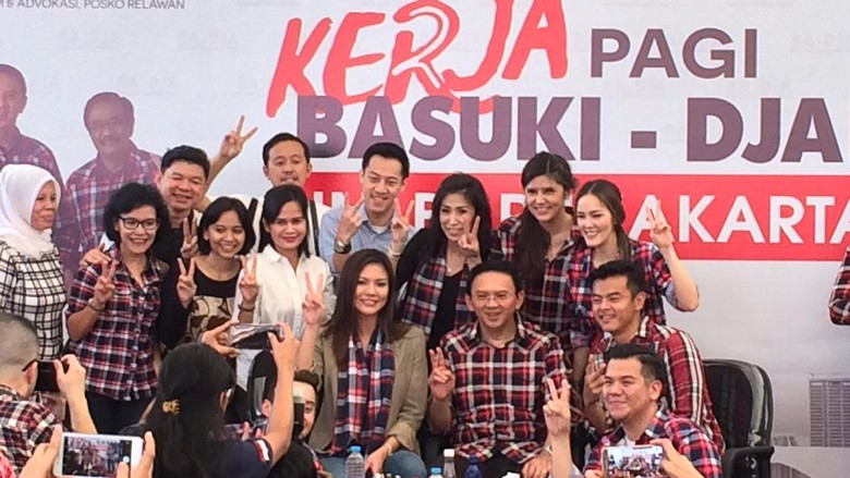Cerita Artis Pendukung Ahok: Sumbang Sound System hingga Blusukan Cerita Artis Pendukung Ahok: Sumbang Sound System hingga Blusukan