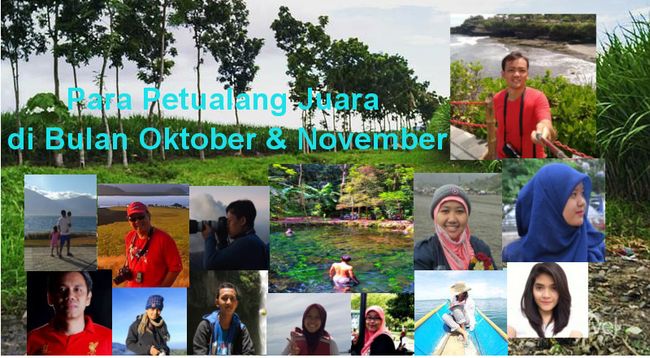 Para Petualang Juara di Bulan Oktober & November