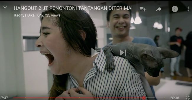 Prilly Latuconsina Mau Pingsan Gara-gara Kucing