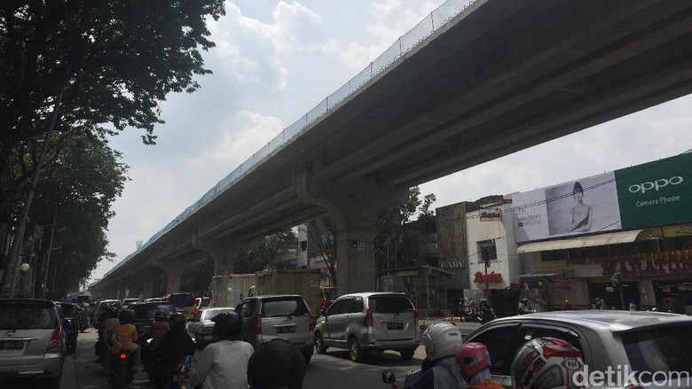 Mendahului Jakarta, LRT Palembang Kini Sudah Berbentuk Mendahului Jakarta, LRT Palembang Kini Sudah Berbentuk
