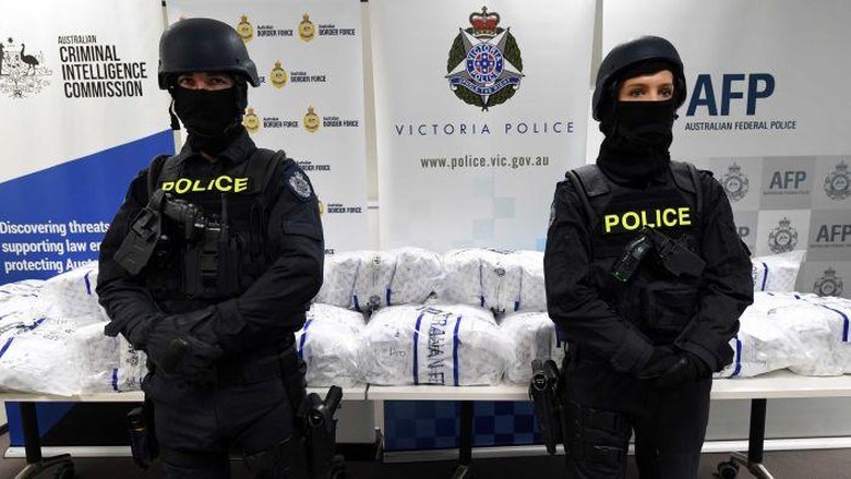 300 Kg Zat Pembuat Sabu-sabu Disita di Melbourne 300 Kg Zat Pembuat Sabu-sabu Disita di Melbourne
