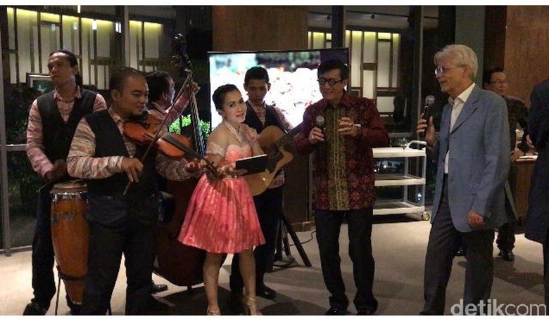 Ketika Menteri Yasonna Nyanyi dan Joget Ketika Menteri Yasonna Nyanyi dan Joget