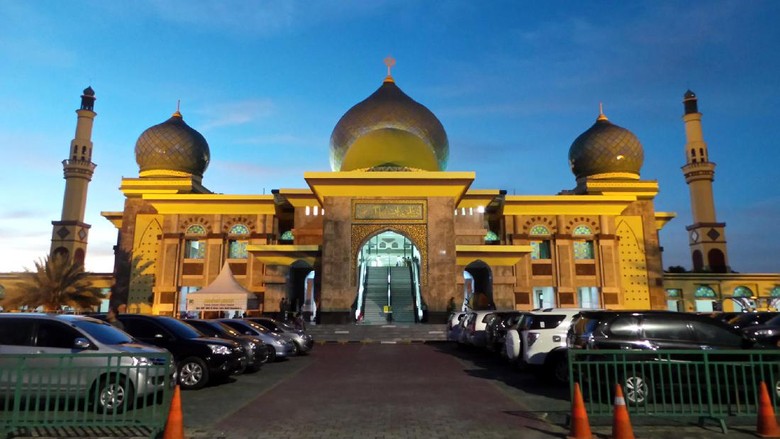Masjid An Nur, Taj Mahal dari Pekanbaru (Wahyu/detikTravel) Masjid An Nur, Taj Mahal dari Pekanbaru (Wahyu/detikTravel)