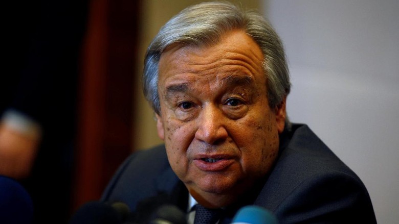 Pertama Kali, Sekjen PBB Guterres Kunjungi Israel dan Palestina