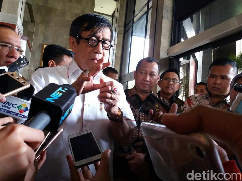 Kasus Korupsi e-KTP, Yasonna: Kita Tidak Cawe-cawe Kasus Korupsi e-KTP, Yasonna: Kita Tidak Cawe-cawe