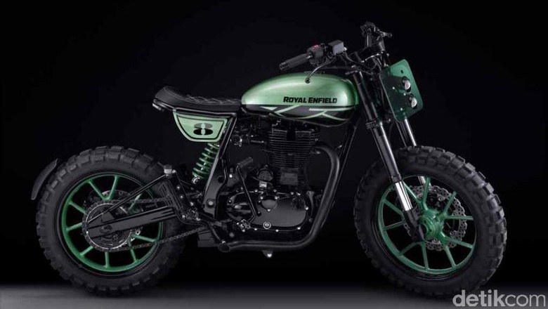 Royal Enfield Classic 500 Green Fly, Motor Pelahap Segala Medan Royal Enfield Classic 500 Green Fly, Motor Pelahap Segala Medan