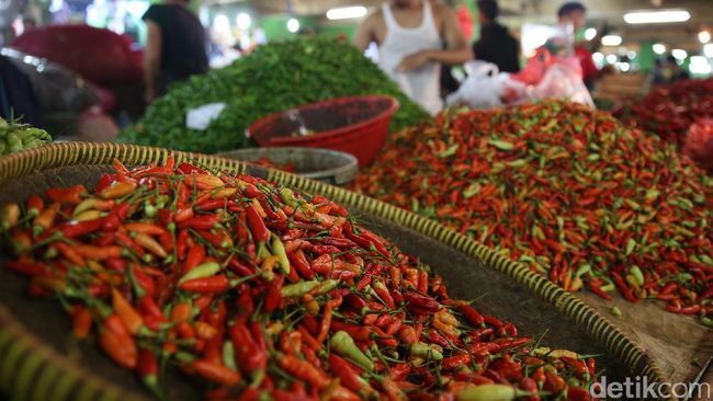 Harga Cabai Rawit Merah Rata-rata Nasional Masih di Atas 