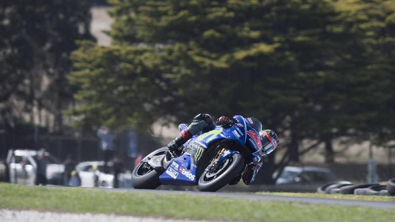 Ketika Vinales Merasa Terganggu dengan Marquez Ketika Vinales Merasa Terganggu dengan Marquez