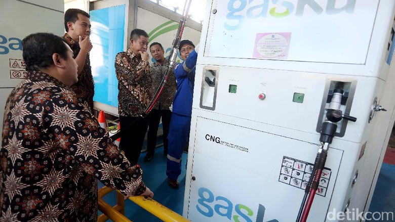 Target Jonan: Ada 5.000 Dispenser BBG Terpasang di SPBU Target Jonan: Ada 5.000 Dispenser BBG Terpasang di SPBU
