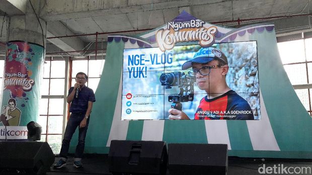 Belajar Bikin Vlog Sekaligus Kenalan dengan d'traveler di Ngumbar detikcom