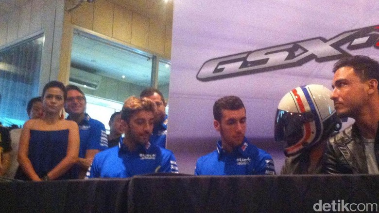 Giliran Andrea Iannone dan Alex Rins Sambangi Jakarta Giliran Andrea Iannone dan Alex Rins Sambangi Jakarta