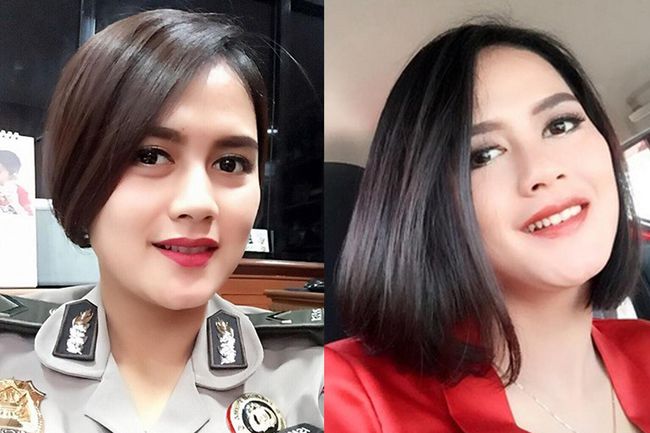 Ismi Aisyah, Polwan Cantik yang Jadi Sorotan