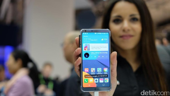 LG G6. Foto: detikINET/Ardhi Suryadhi LG G6. Foto: detikINET/Ardhi Suryadhi