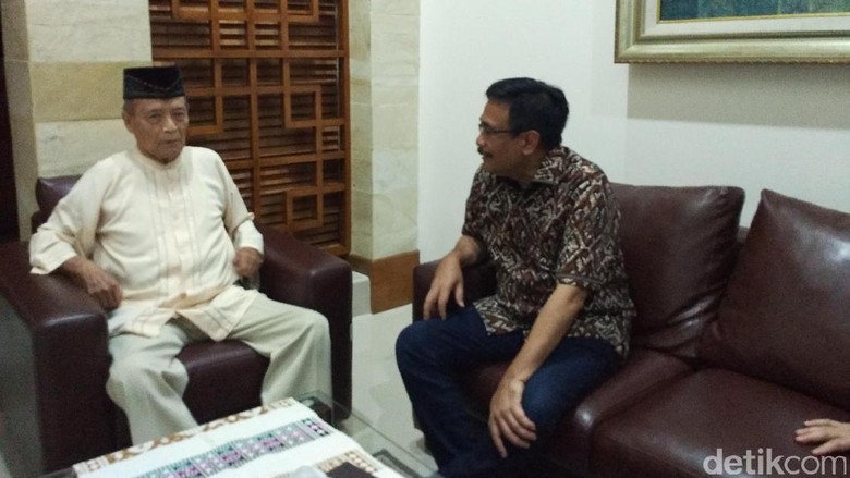 Temui Buya Syafii Maarif, Djarot: Saya Minta Restu dan Doa