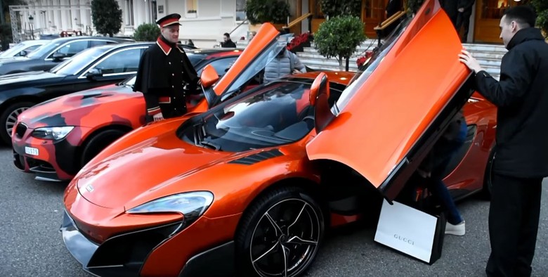 Radamel Falcao Kendarai McLaren 675LT Radamel Falcao Kendarai McLaren 675LT