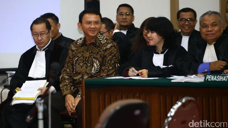 Sidang Ahok Dimulai, Eks Ketua Panwaslu Belitung Jadi Saksi Pertama